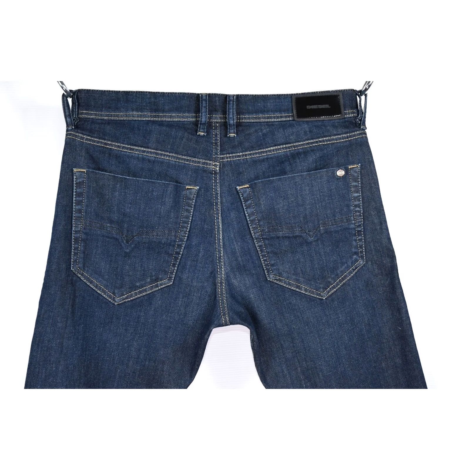 Diesel Diesel Tepphar 0846B Stretch Slim Jeans W30/L30 Men blue Slim-Carrot 98% Cotton 2% Elastane Mens Size US 30 / EU 46 - 3 Thumbnail