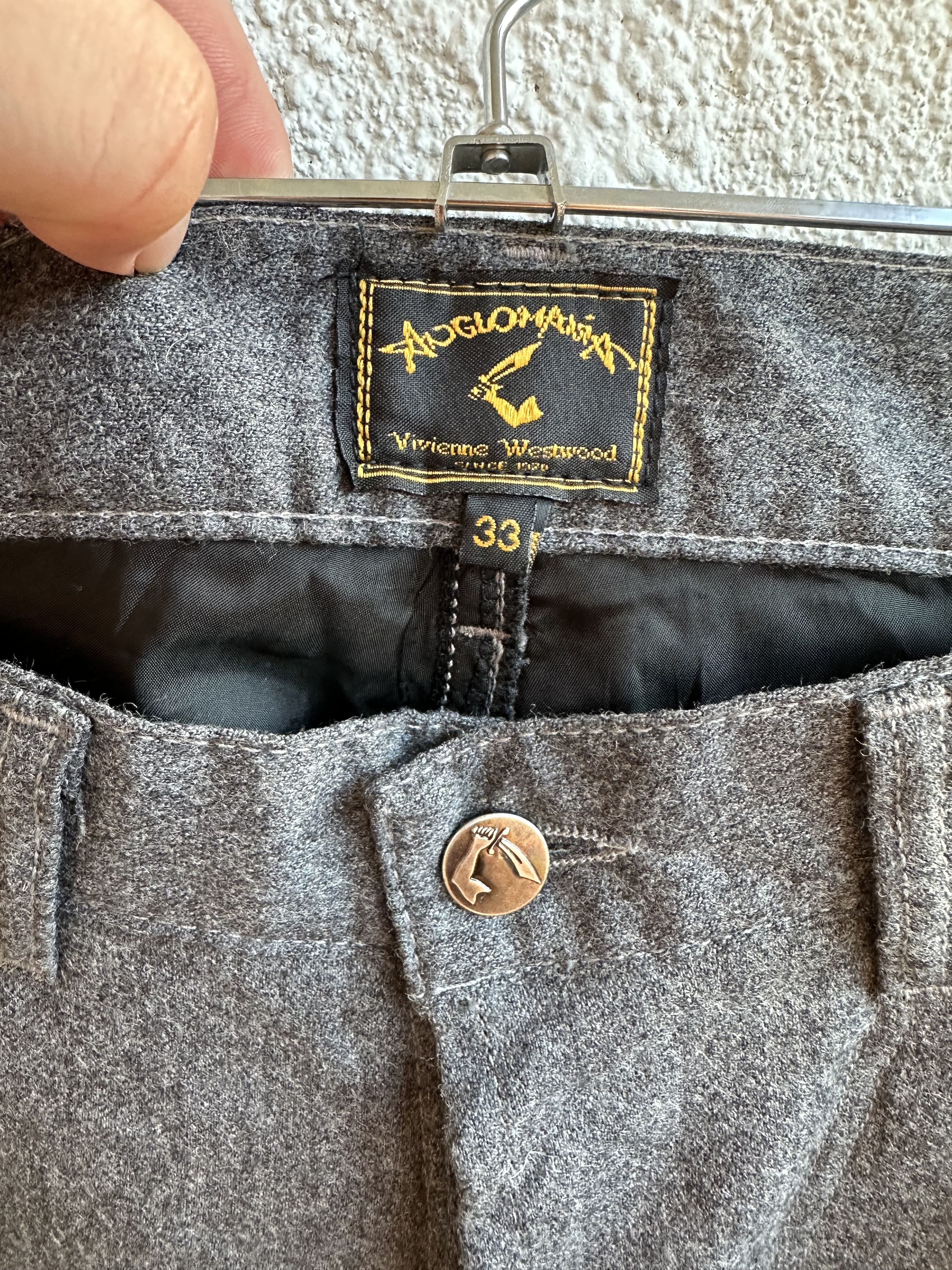Vivienne Westwood BNWT wool pirate flag pant Size US 33 - 5 Thumbnail