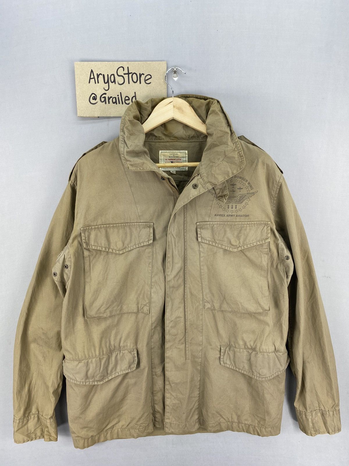 AVIREX ARMY AVIATOR 75TH FIGHTER BOMBER WING