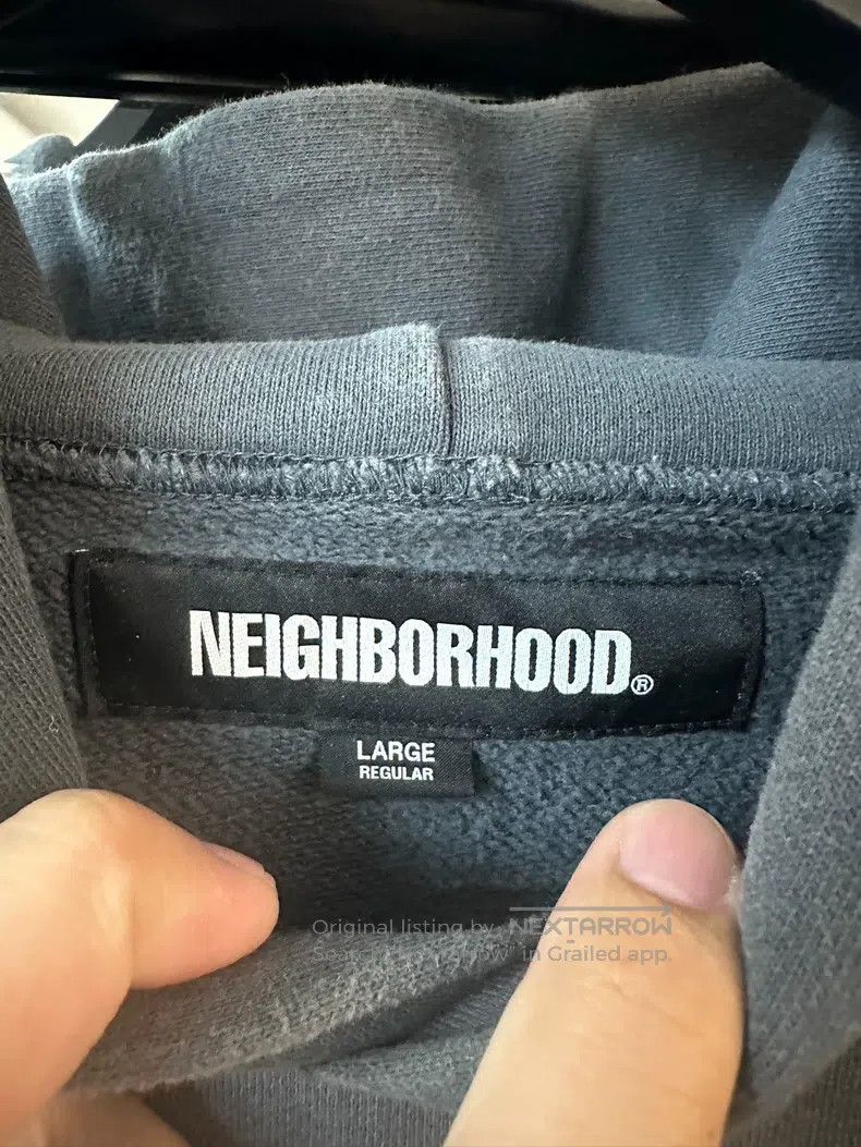 Neighborhood Neighborhood Washed Hoodie Size US L / EU 52-54 / 3 - 3 Thumbnail