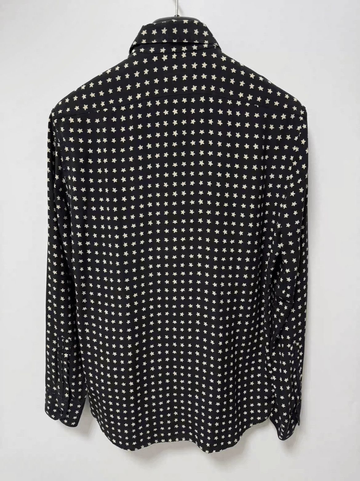 Saint Laurent Paris Sz 37 Saint Laurent Paris 18W Star Pattern Shirt-2508 Size US S / EU 44-46 / 1 - 2 Thumbnail