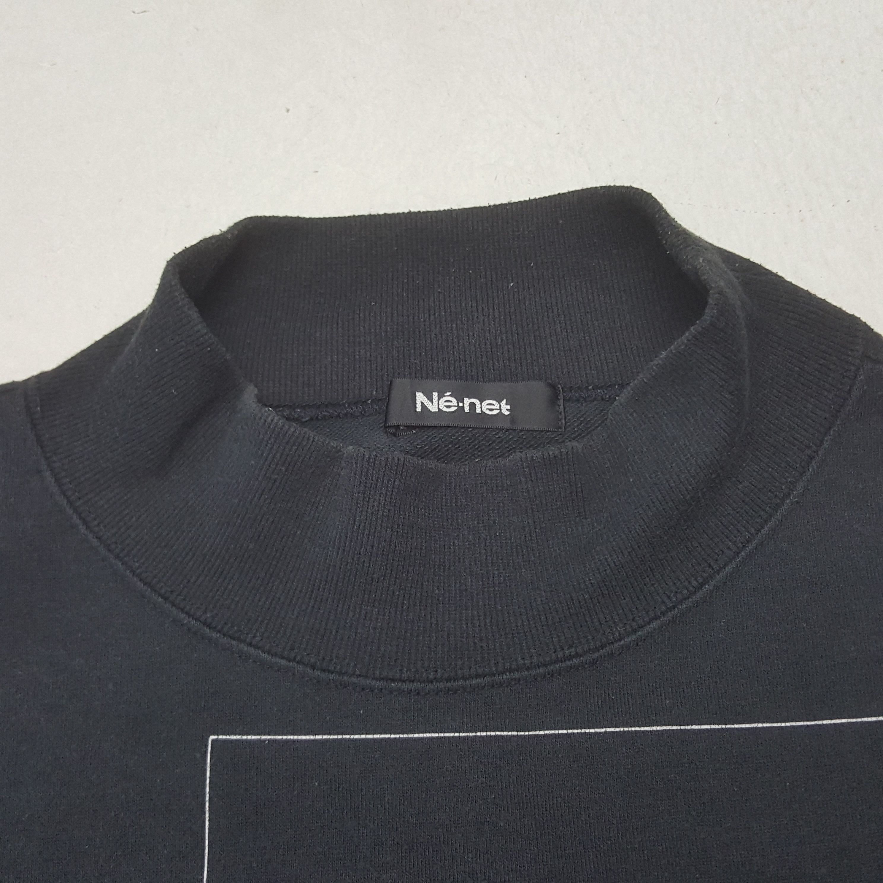 Ne-Net Vintage Ne-net Black Coffee by Issey Miyake Sweatshirt Size US M / EU 48-50 / 2 - 4 Thumbnail