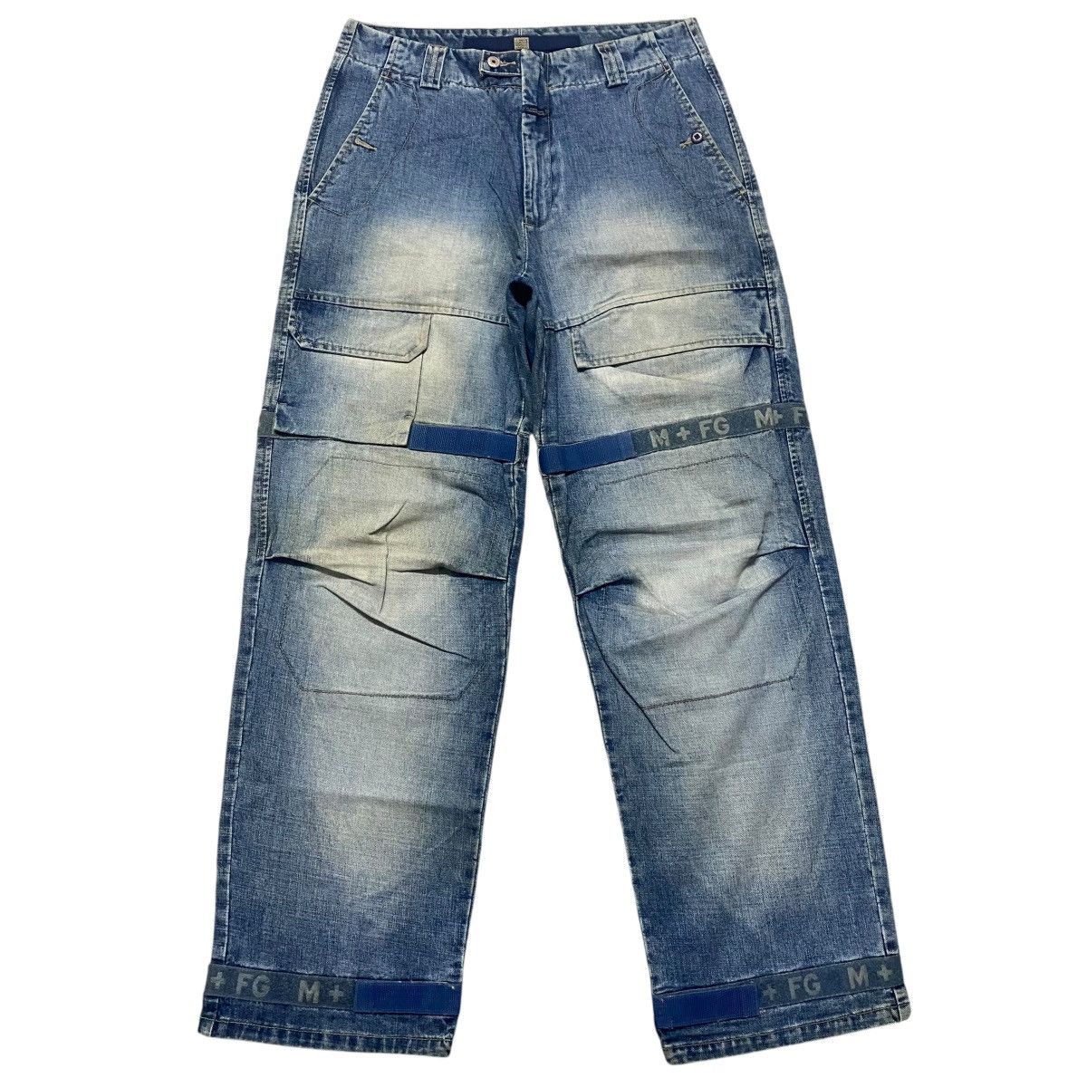 Marithe + Francois Girbaud Vintage Marithe Francois Girbaud Denim Baggy Jeans Mudwash Size US 34 / EU 50 - 1 Thumbnail