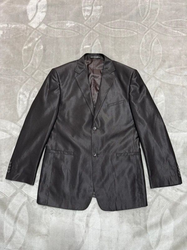 Giorgio Armani Giorgio Armani Le Collezioni Wool Blazer Vintage 54 XL new Size 54R - 1 Thumbnail