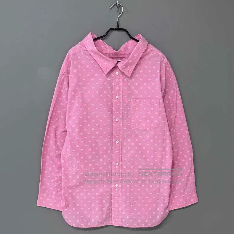 Balenciaga Balenciaga Double B all-over print long-sleeve shirt Size XS / US 0-2 / IT 36-38 - 1 Thumbnail
