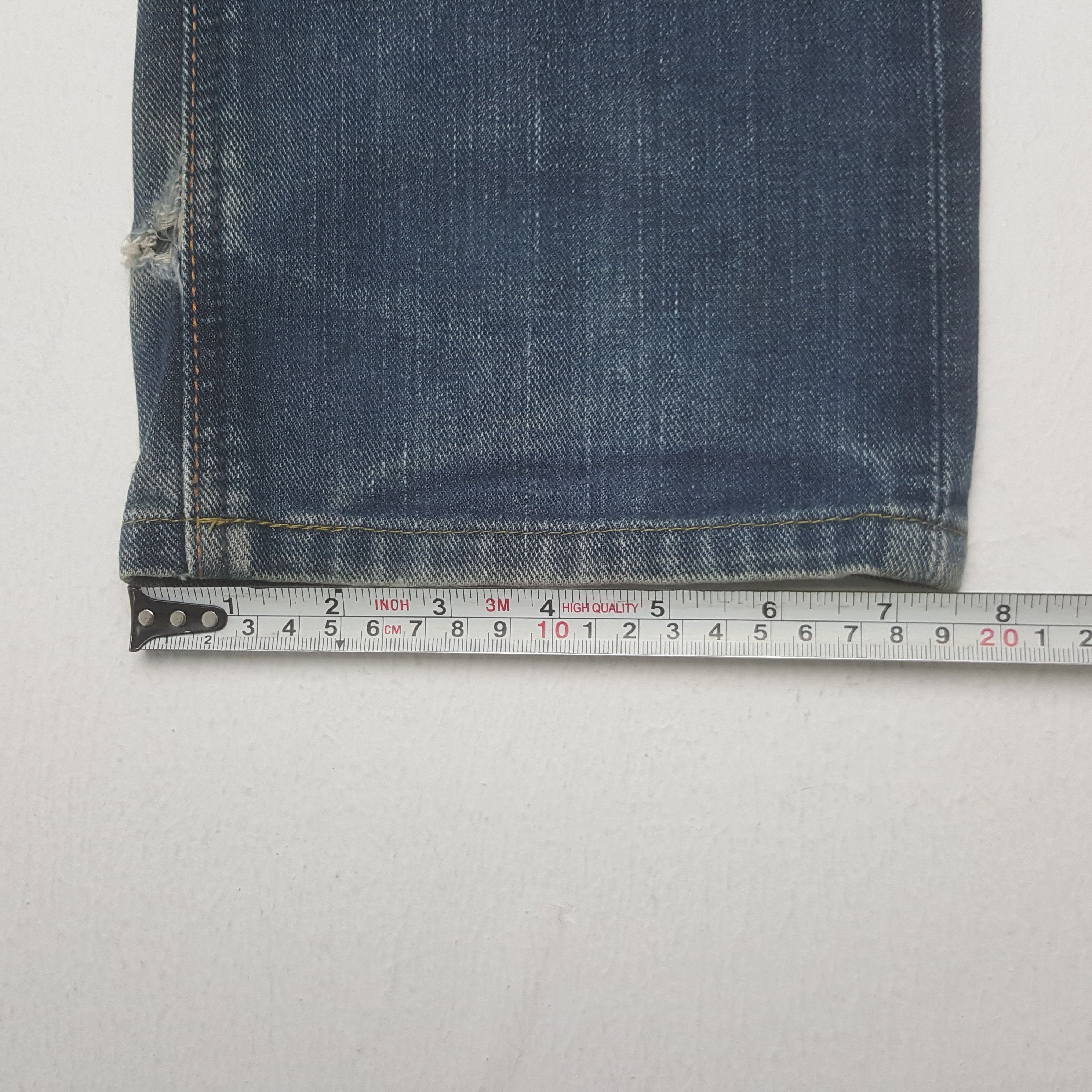 Lee Vintage Lee American Grunge Fading Style Denim Jeans Size US 31 - 13 Thumbnail