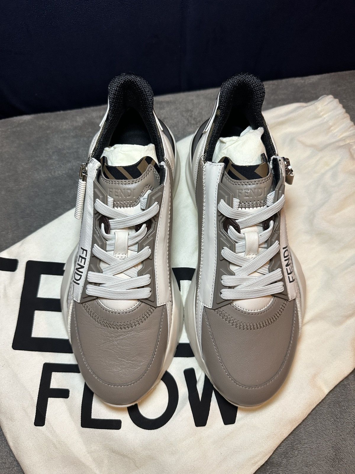 Fendi Fendi Flow sneakers Size US 7 / IT 37 - 1 Thumbnail