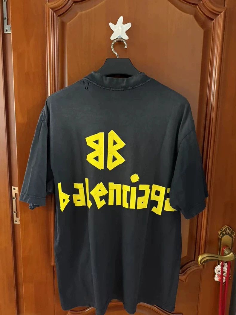 Balenciaga Balenciaga Adhesive tape short sleeve Size US XS / EU 42 / 0 - 2 Thumbnail
