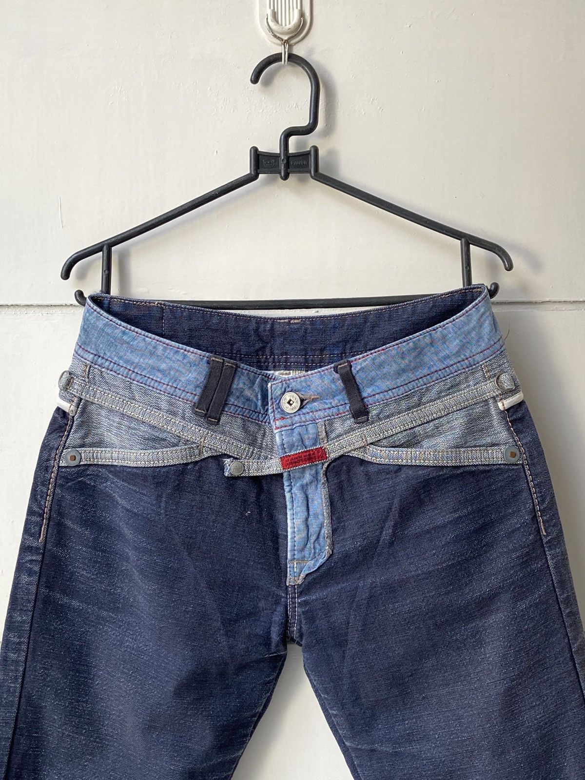 Designer × Japanese Brand × Marithe + Francois Girbaud Marithe Francois Girbaud Blue Pants Size US 26 / EU 42 - 10 Thumbnail
