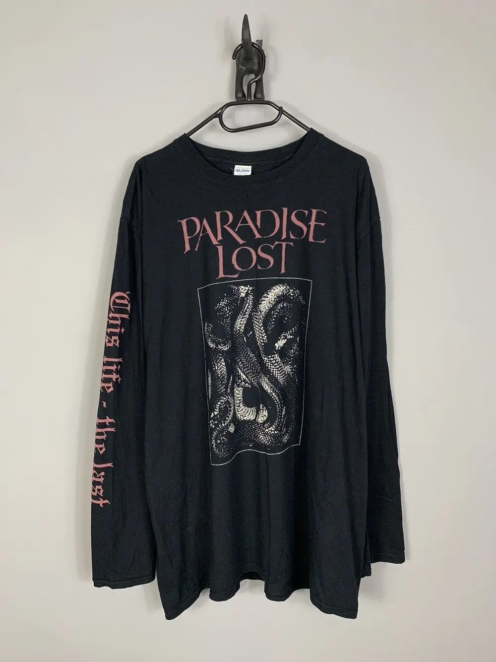 Band Tees Vintage Paradise Lost Longsleeve TShirt Band Tee Gildan 00s Size US XL / EU 56 / 4 - 1 Thumbnail