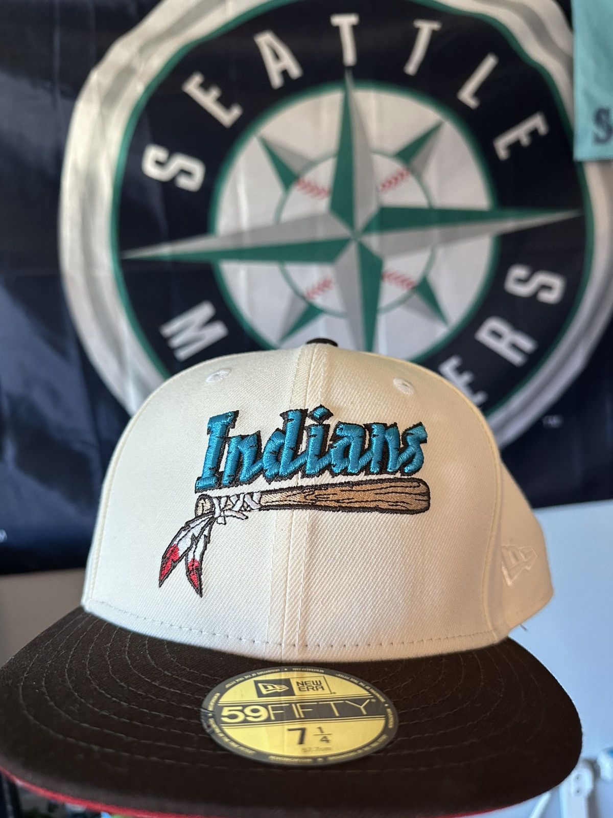 New Era 7 1/4 Kinston Indians Size ONE SIZE - 3 Thumbnail
