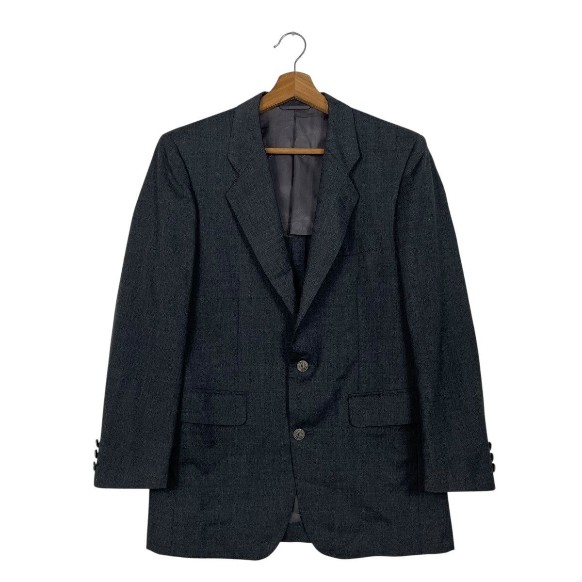 Christian Dior Monsieur Black Wool Christian Dior Monsieur Blazer Size US M / EU 48-50 / 2 - 1 Thumbnail