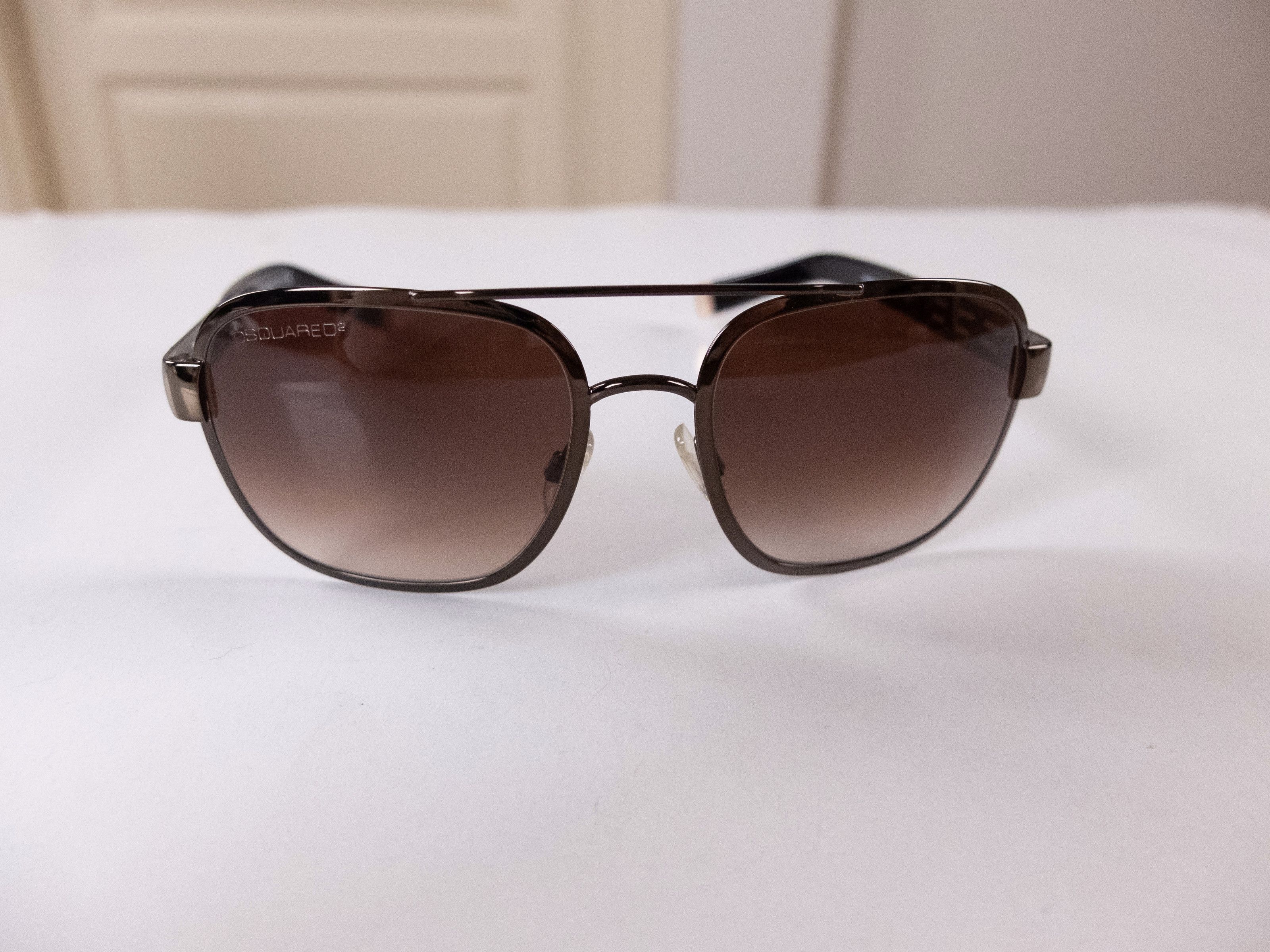 Dsquared2 DSQUARED2 metal frame rectangle sunglasses Made in Italy Size ONE SIZE - 2 Thumbnail
