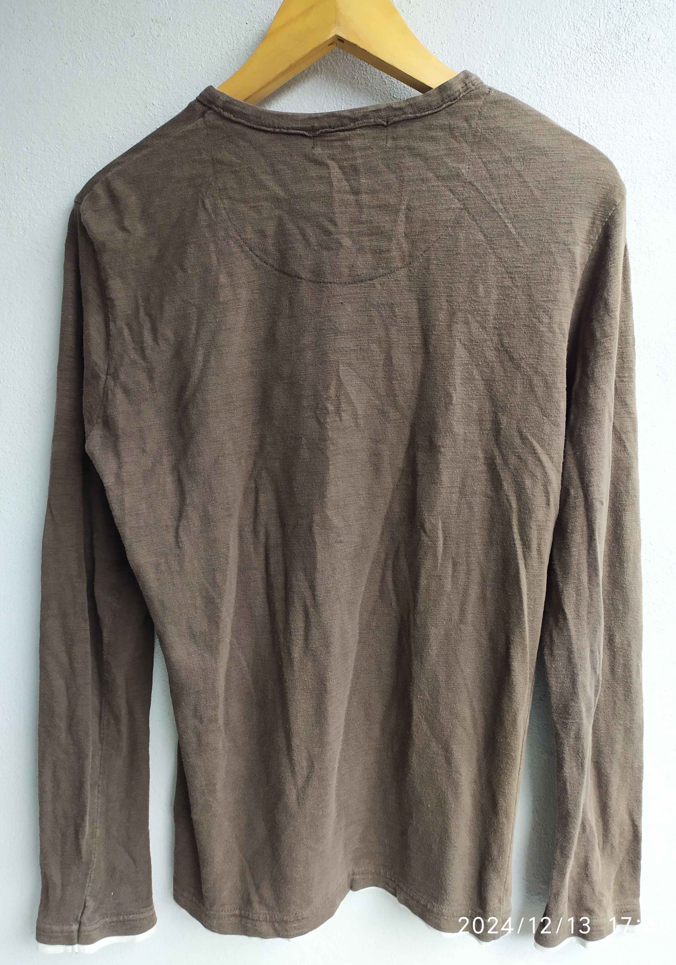 If Six Was Nine × Japanese Brand × Le Grande Bleu (L.G.B.) JAPANESE Faded Double Layers Long Sleeve LGB Styled Size US M / EU 48-50 / 2 - 2 Thumbnail