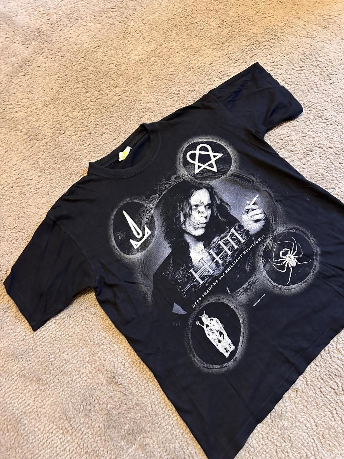 Other 2001 HIM Deep Shadows and Brilliant Highlights Band T-Shirt Size US XL / EU 56 / 4 - 3 Thumbnail