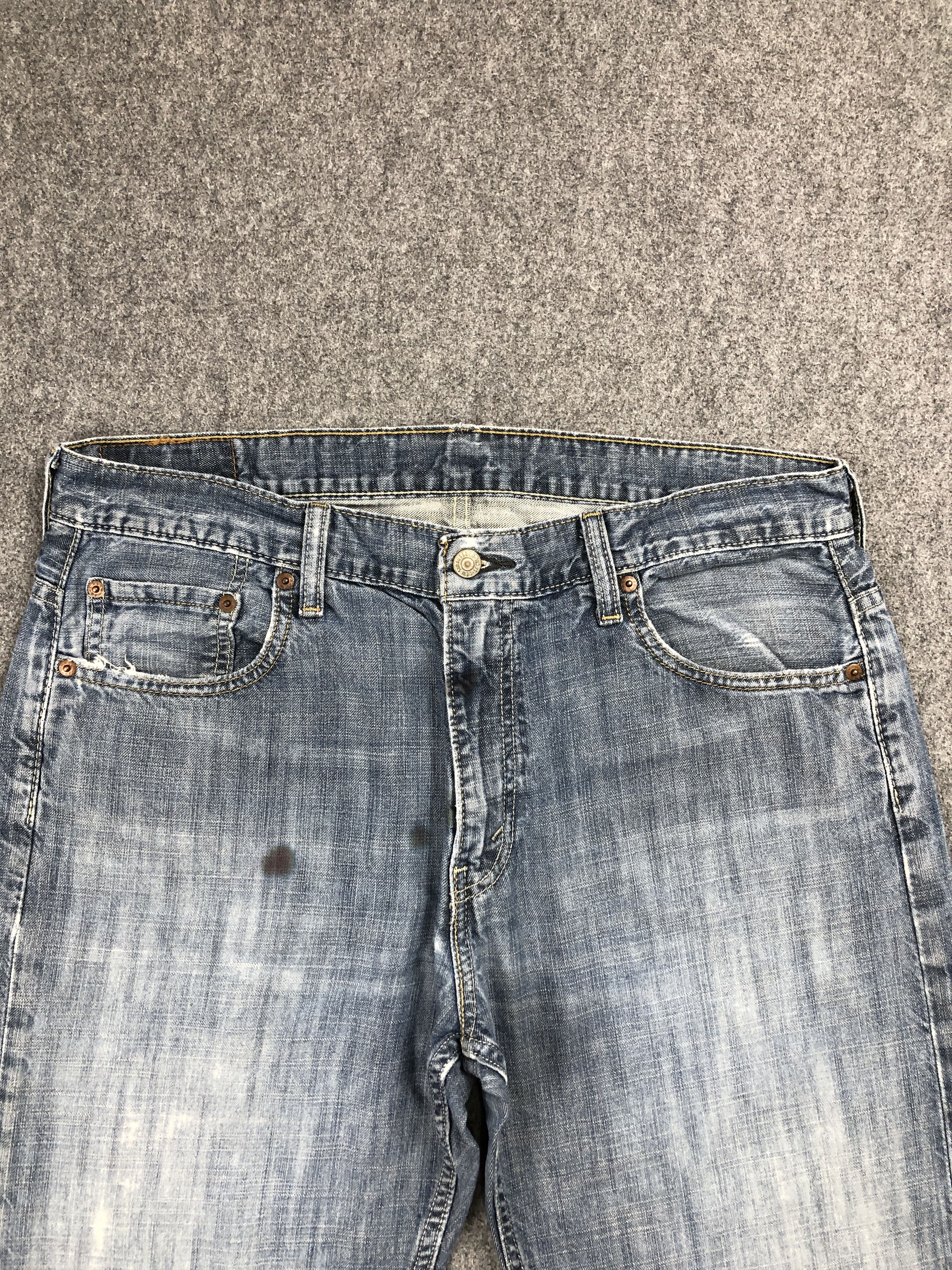 Levi's Faded Blue Vintage Levis 569 Loose Jeans DP2291 Size US 34 / EU 50 - 2 Thumbnail