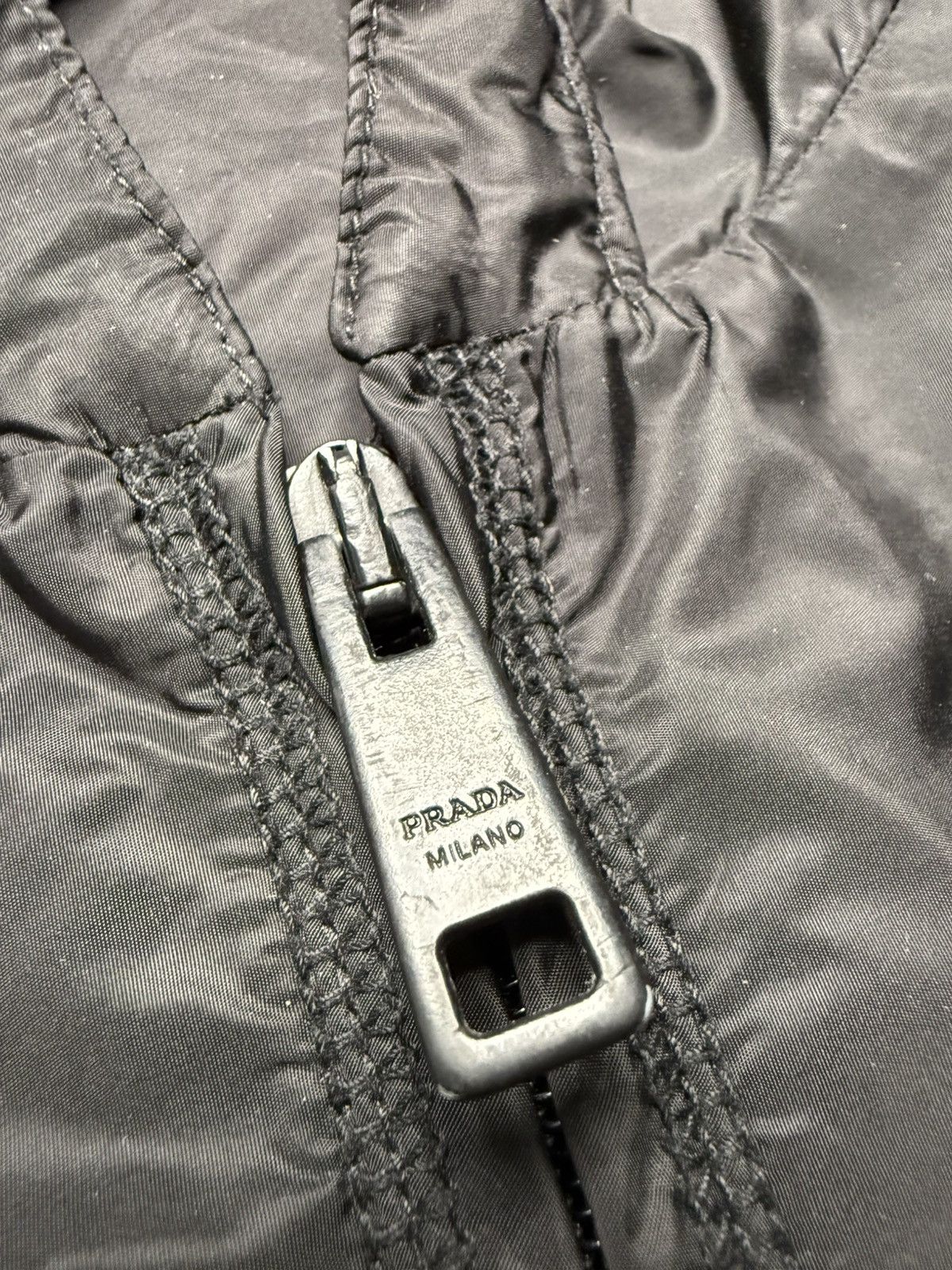 Prada Prada Sport Hooded Nylon Gillet Size US M / EU 48-50 / 2 - 5 Thumbnail