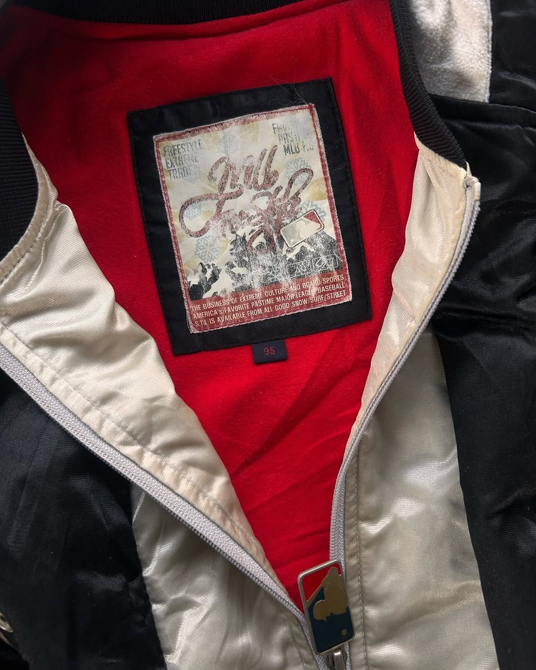 MLB Y2k MLB White Sox Chicago Double Layer Jacket Size US M / EU 48-50 / 2 - 8 Thumbnail