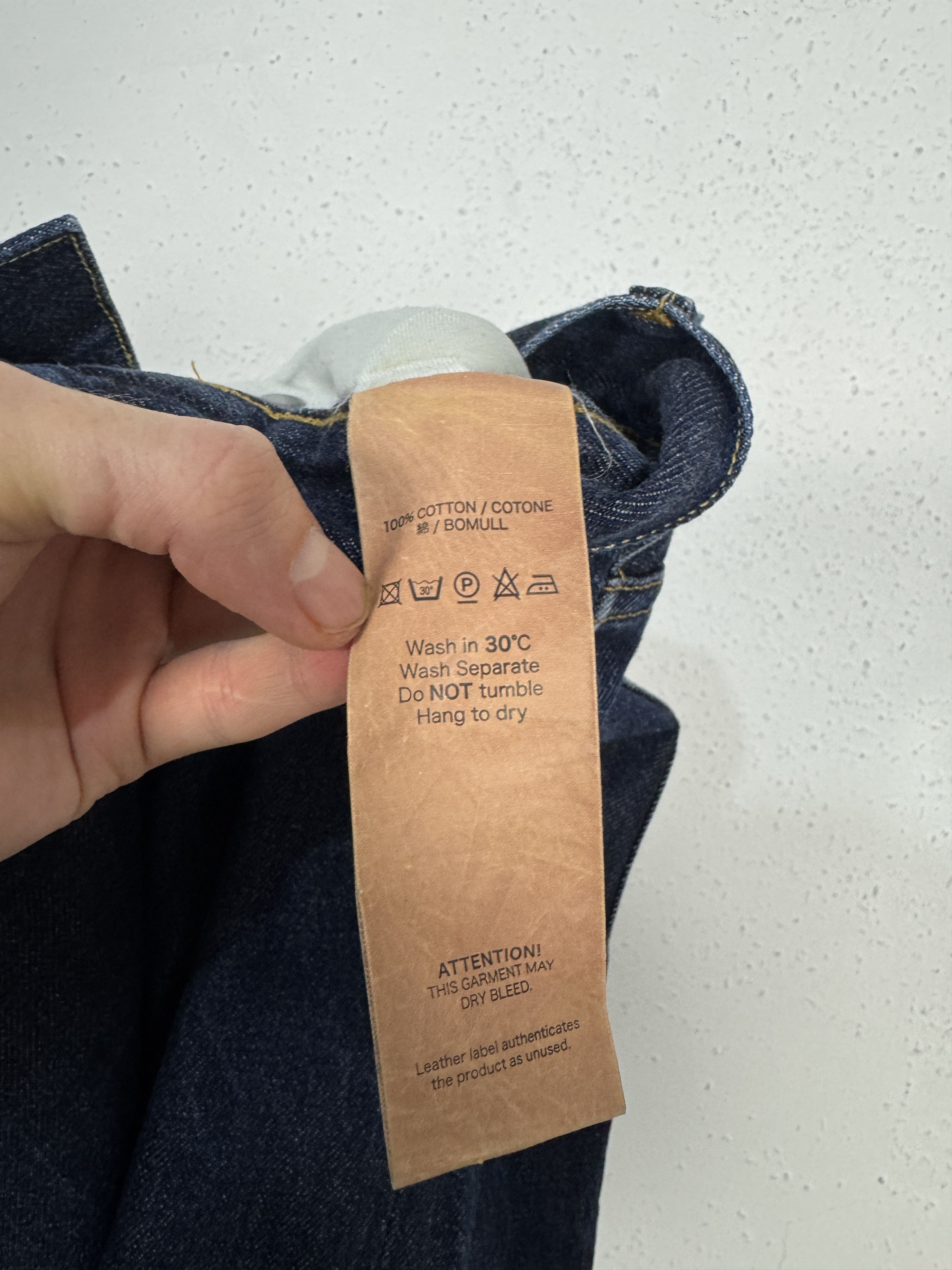 Our Legacy Our Legacy First Cut denim pants straight fit 32/32 Size US 32 / EU 48 - 6 Thumbnail