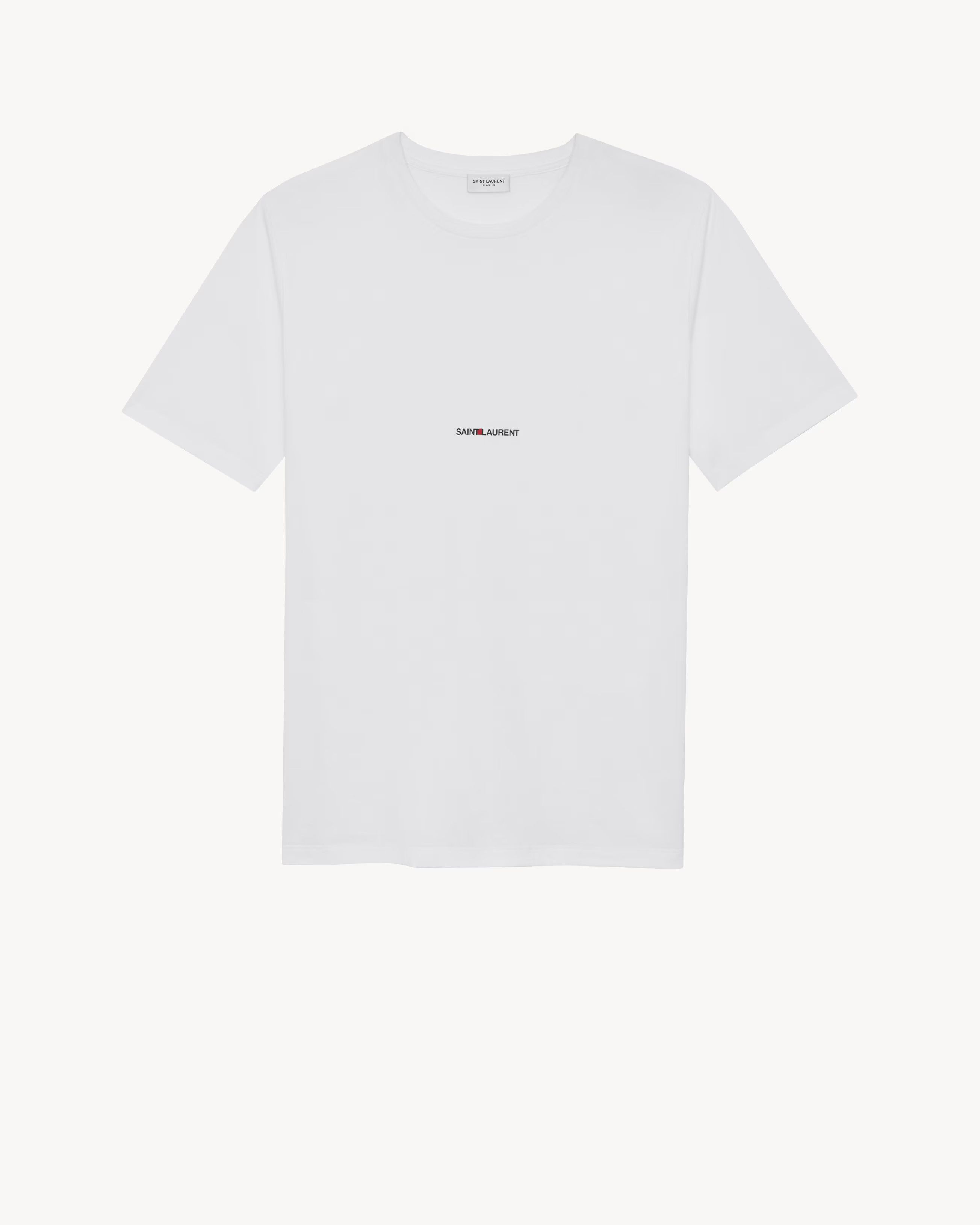 Saint Laurent Paris o1bcso1str0625 Rive Gauche T-Shirt in White Size US XXL / EU 58 / 5 - 1 Preview