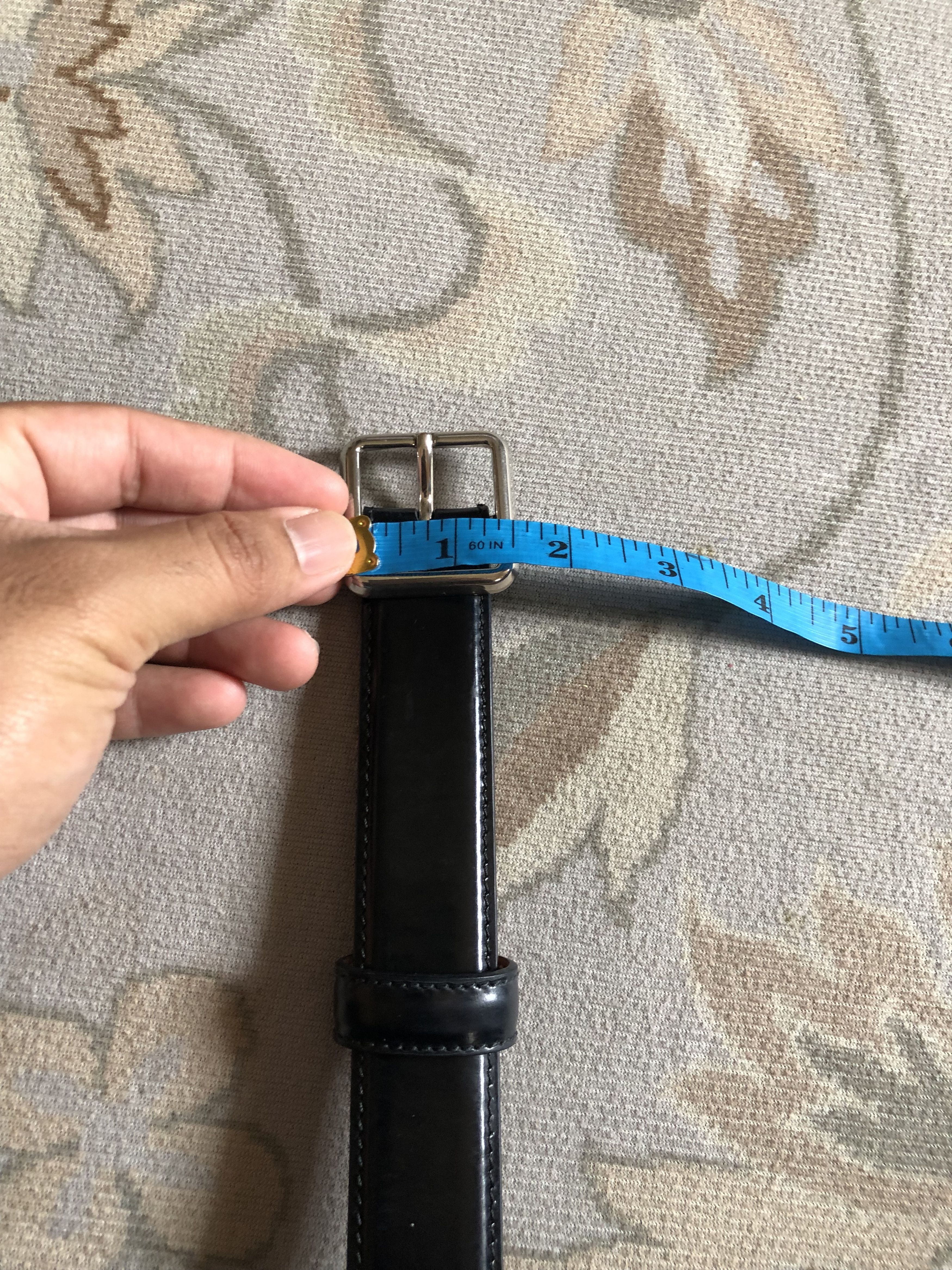 Balenciaga Balenciaga Leather Belt Size 85 Size 32 - 21 Thumbnail