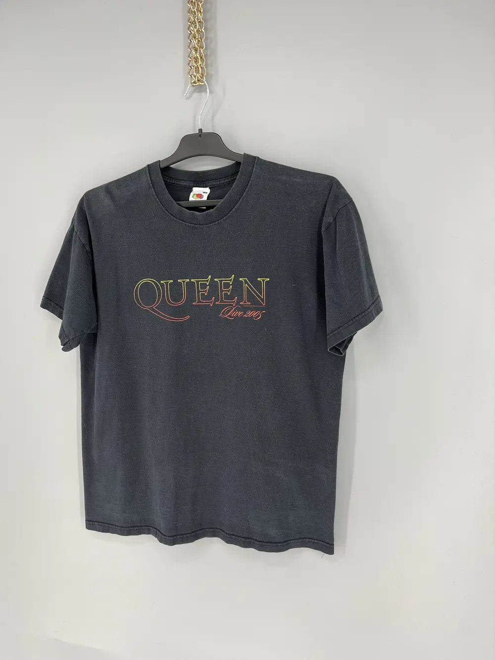 Band Tees Vintage 2005 Queen Tour Band Tee Dead Horror Print Band Rock Size US M / EU 48-50 / 2 - 3 Thumbnail