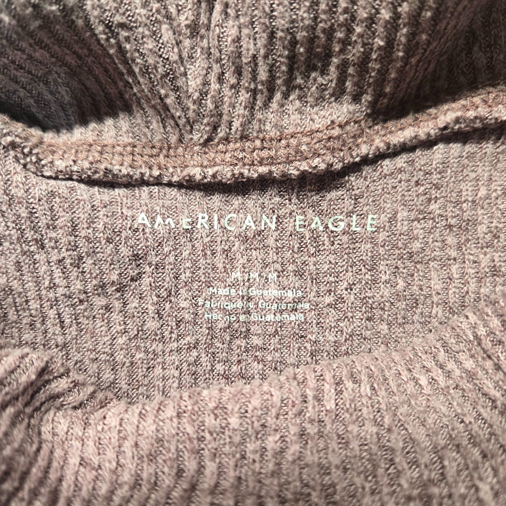American Eagle Outfitters American Eagle Outfitters Purple Turtleneck Sweater Adult Women's Medium Classic Preppy Size M / US 6-8 / IT 42-44 - 3 Thumbnail