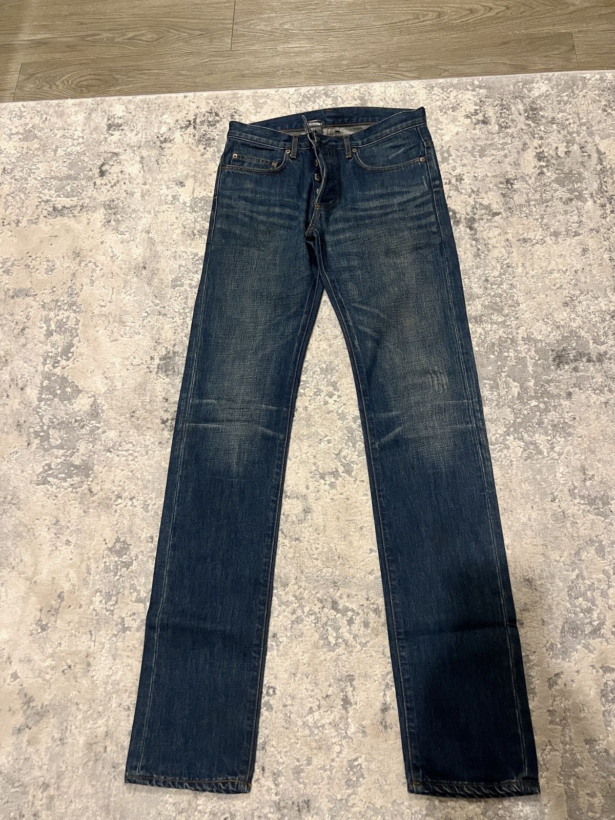 image of Dior x Hedi Slimane in Blue, Men's (Size 30)