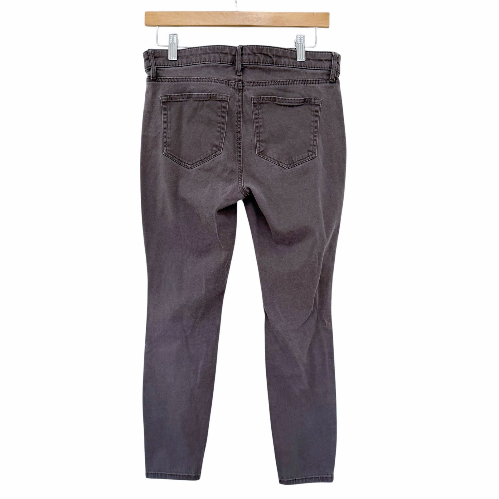 Loft Loft Brown Sailor Skinny Pants Jeans Sz 28P Size 28" / US 6 / IT 42 - 5 Thumbnail