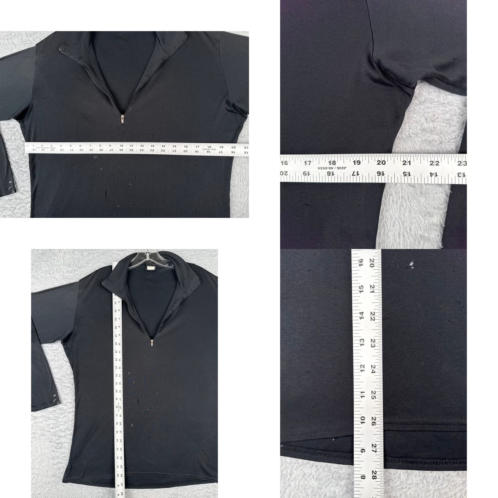 Patagonia VINTAGE Patagonia Shirt Womens L Black Capilene Mock Neck 1/4 Zip Long Sleeve Outdoor Hiking Activewear Mens? Size L / US 10 / IT 46 - 8 Thumbnail