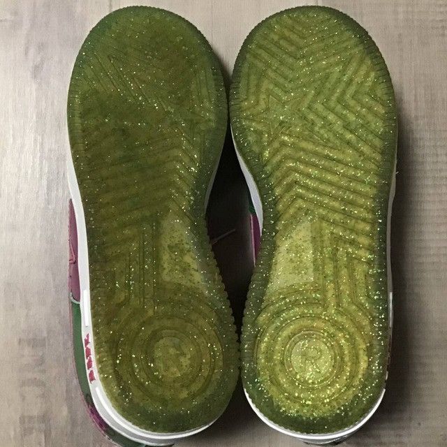 Bape × Nigo Glitter BAPE STA sneakers a bathing ape shoes NIGO Size US 8.5 / EU 41-42 - 6 Thumbnail