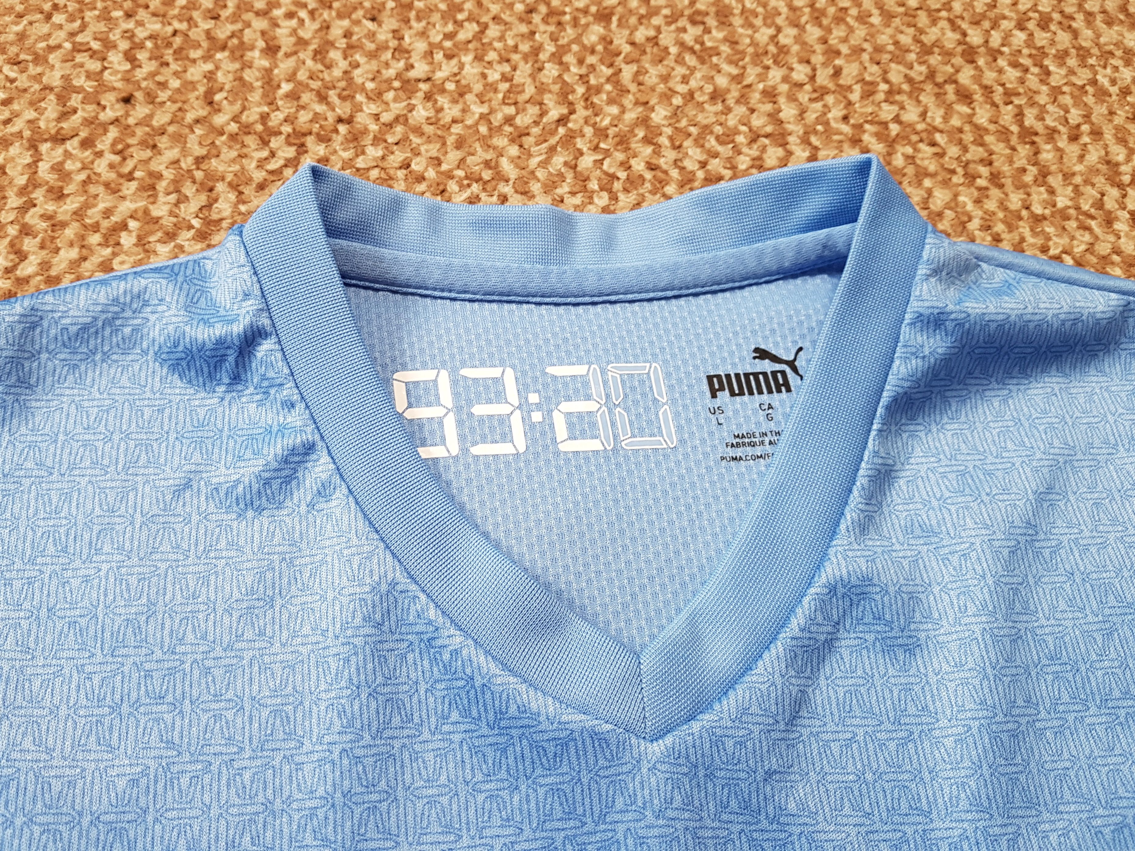 Puma Manchester City Puma 2021-22 Home Football Soccer Jersey Size US L / EU 52-54 / 3 - 8 Thumbnail
