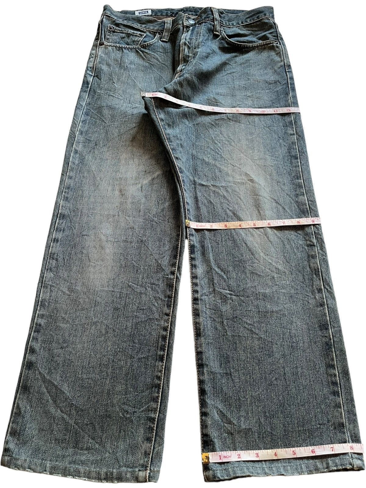 Edwin Vintage Japanese Edwin Mud Wash Style Baggy Jeans Size US 32 / EU 48 - 13 Thumbnail