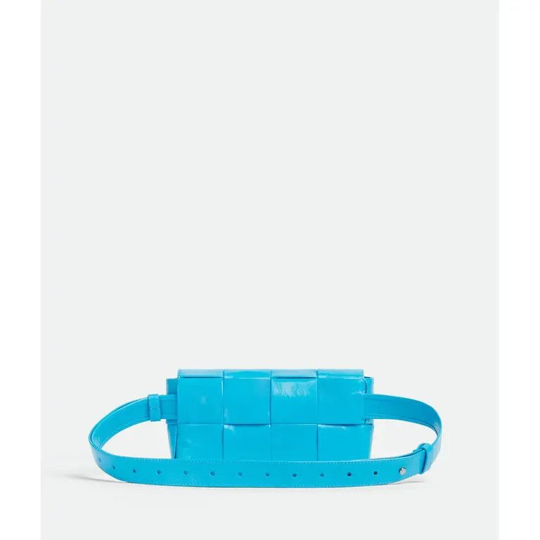 Bottega Veneta o1loc1c0325 Size: OS / 651053 Cassette Belt Bag in Blue Size ONE SIZE - 2 Thumbnail