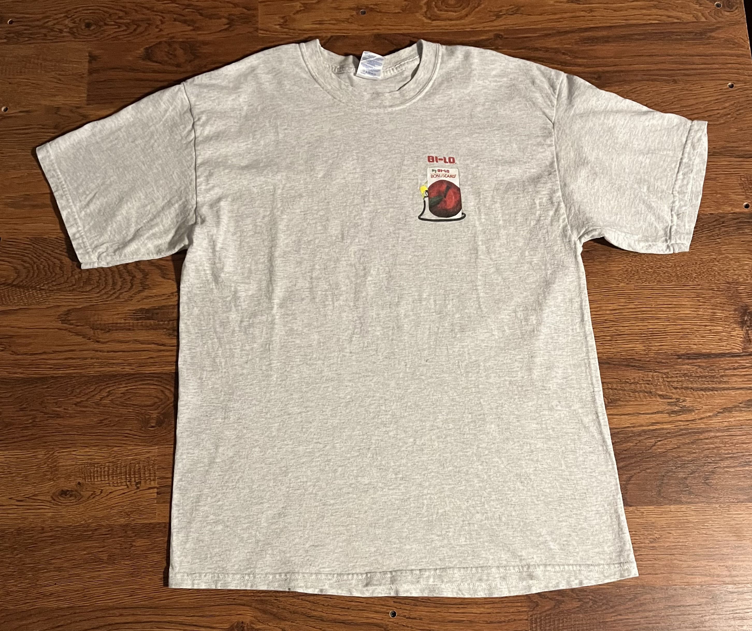 Other Gildan Bi-Lo Grocery Store Save On Gas Promo Vintage Size US XL / EU 56 / 4 - 1 Thumbnail