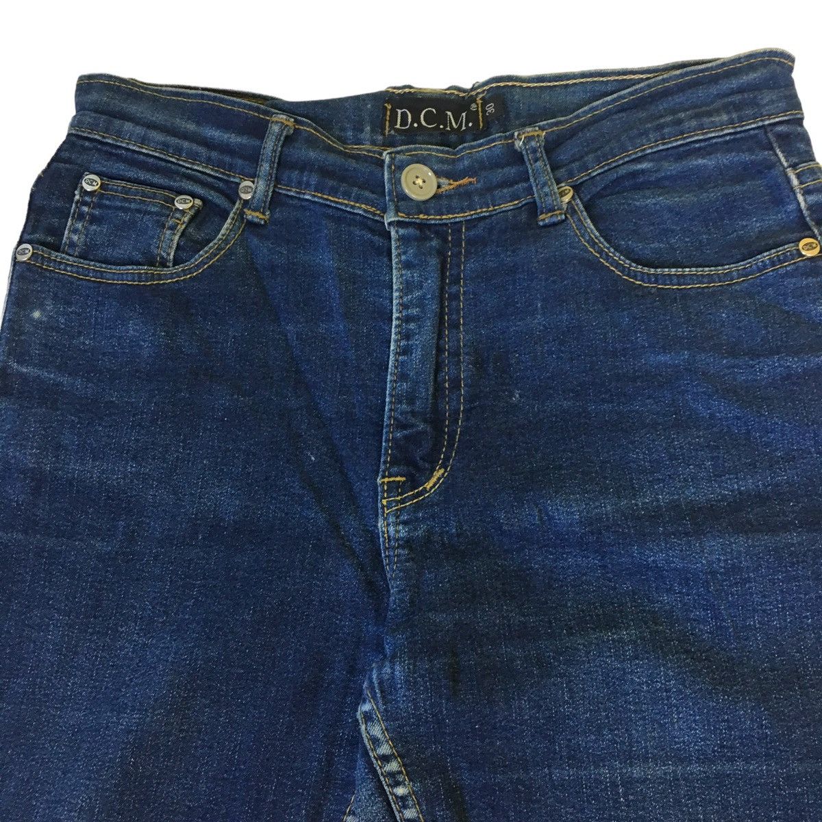 Japanese Brand Vintage DCM Bell Bottom / Bootcut Jeans Size US 28 / EU 44 - 5 Thumbnail