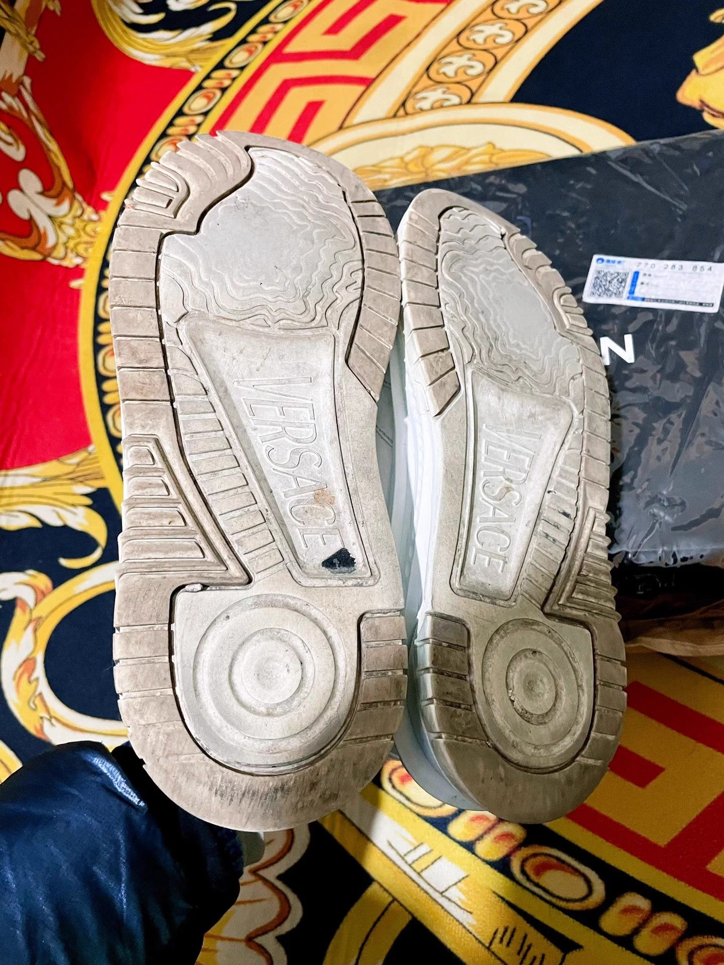 Versace VERSACE Medusa Rope Running Sneakers EUR 42 Size US 9 / EU 42 - 9 Thumbnail