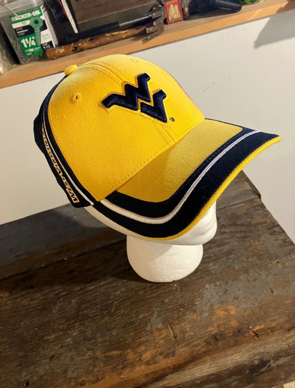 Nike NCAA WVU West Virginia University college varsity hat Size ONE SIZE - 1 Thumbnail