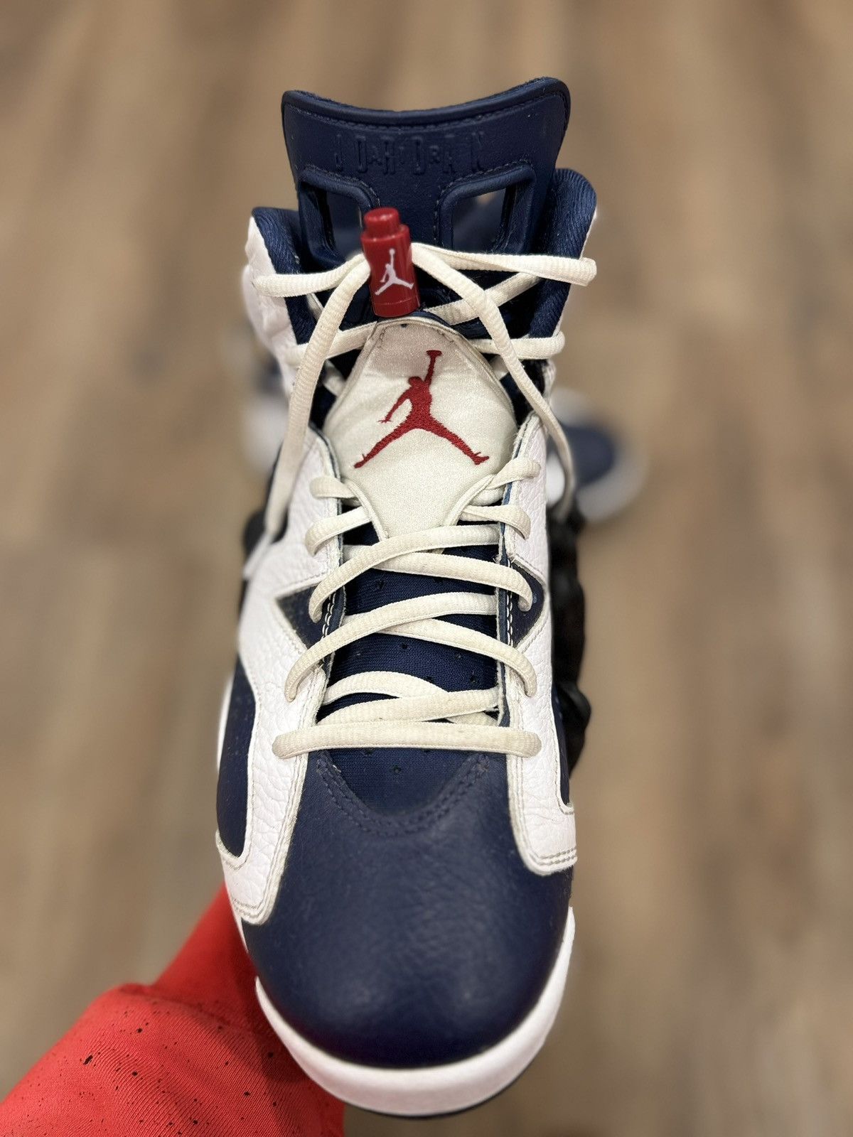 Jordan Brand Air Jordan 6 Retro Olympic (2024) Size US 9.5 / EU 42-43 - 5 Thumbnail