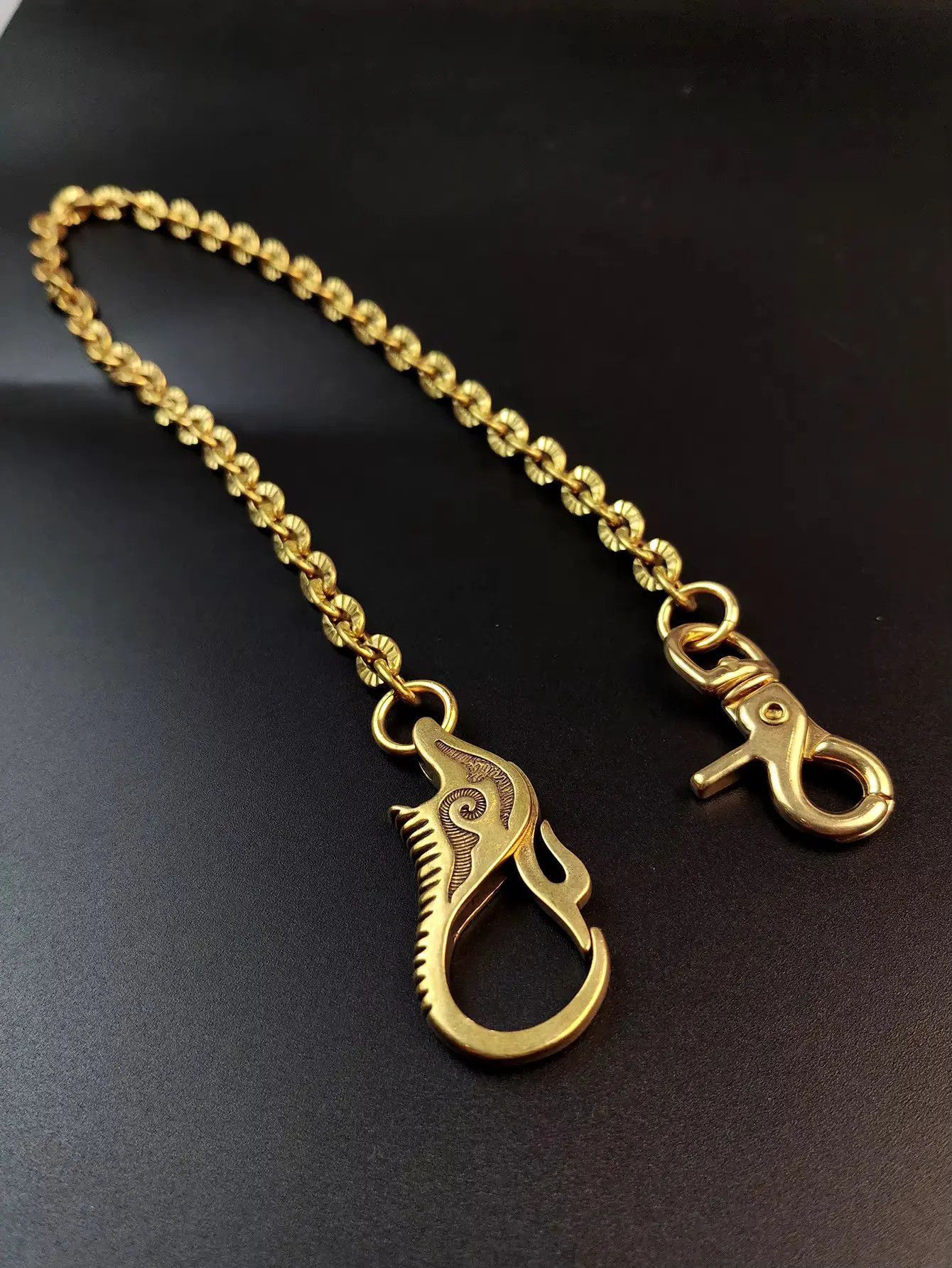 Jewelry Gothic Wallet chain keychain Jean Size ONE SIZE - 5 Thumbnail