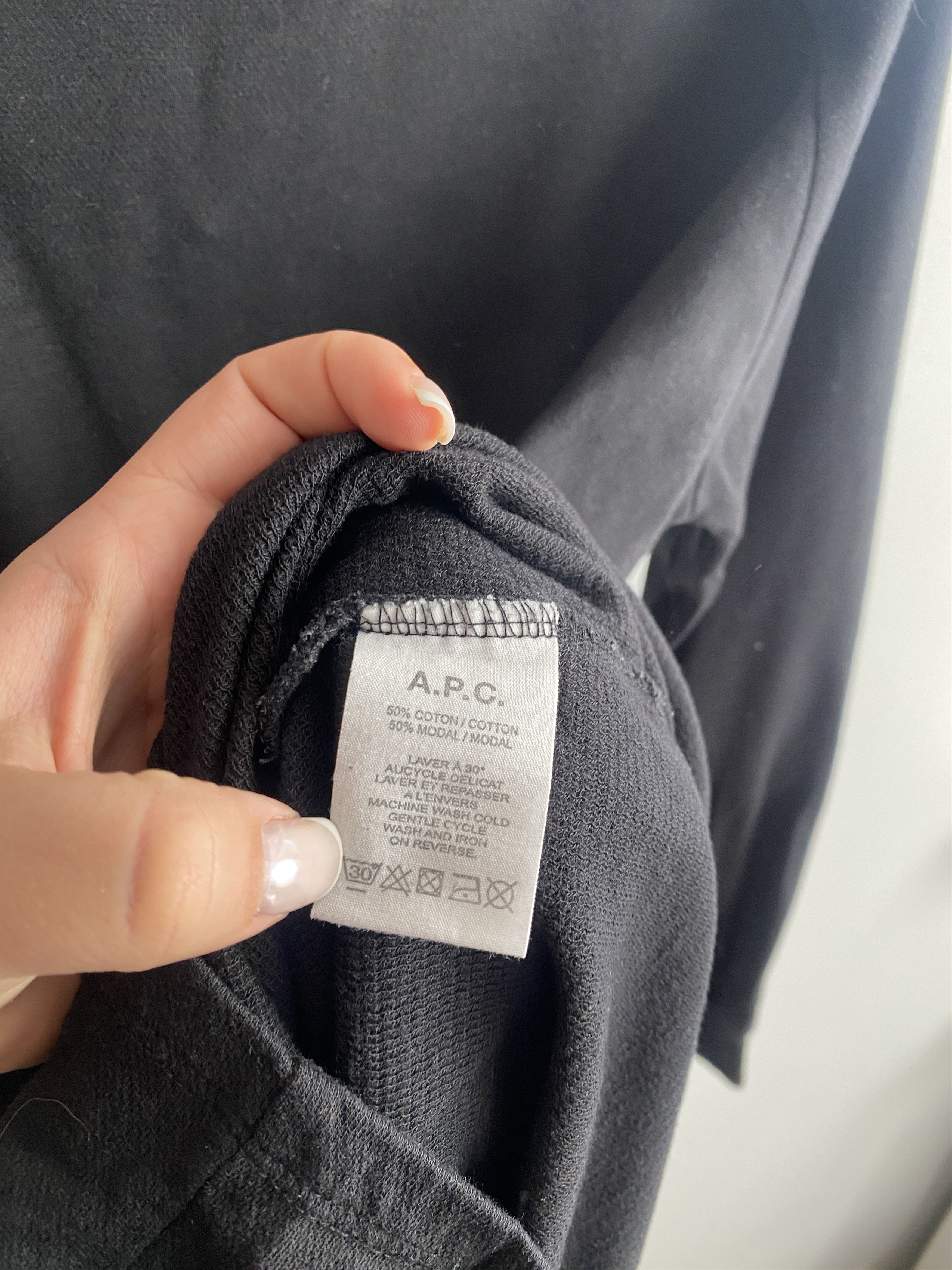 A.P.C. A.P.C. cotton modal long sleeve midi dress casual Size XS / US 0-2 / IT 36-38 - 5 Thumbnail