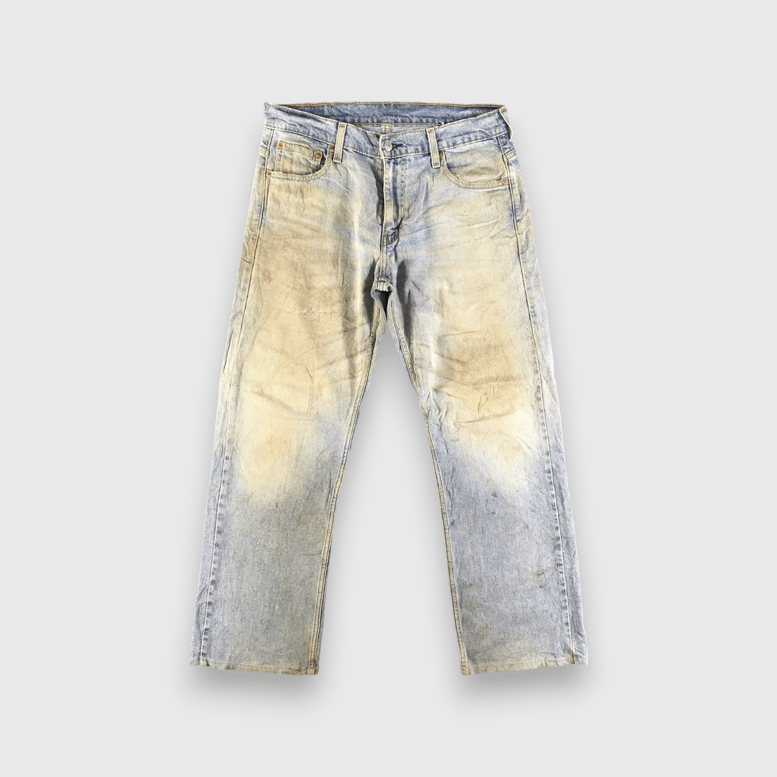 Levi's Vintage Light Wash Levis 569 Jeans-J3682 Size US 33 - 1 Thumbnail
