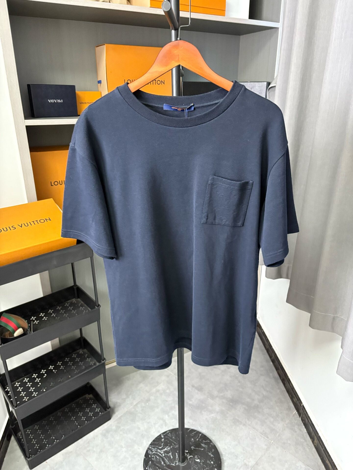 Louis Vuitton Louis Vuitton Blue T-Shirt XXL Men Size US XXL / EU 58 / 5 - 1 Thumbnail