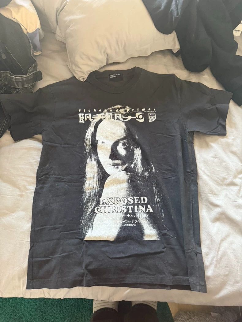 Enfants Riches Deprimes Exposed Christina Short Sleeve T-shirt-2506 Size US XL / EU 56 / 4 - 1 Thumbnail