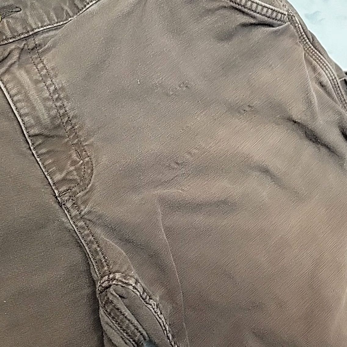 Carhartt Carhartt Pants Womens 8 Brown Canvas Carpenter Cargo 102080 Original Fit Work Crew Pants Womens Brown Canvas Carpenter Cargo 102080 Workwear Nos Size 30" / US 8 / IT 44 - 7 Thumbnail