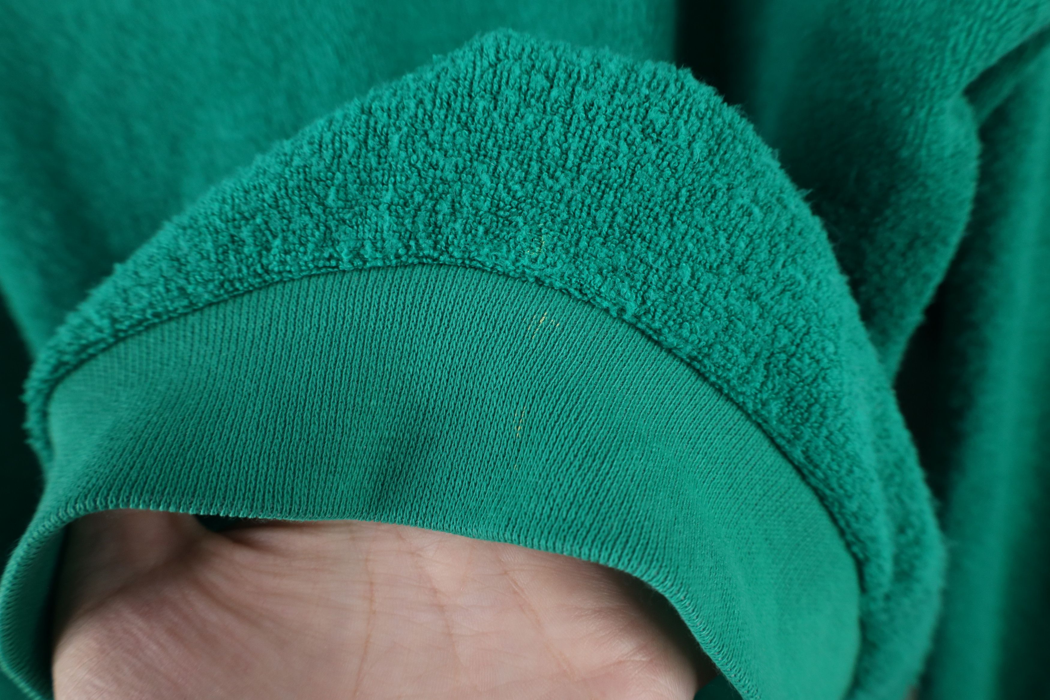 Vintage Vintage 70s Streetwear Cloth Crewneck Sweatshirt Green USA Size L / US 10 / IT 46 - 5 Thumbnail