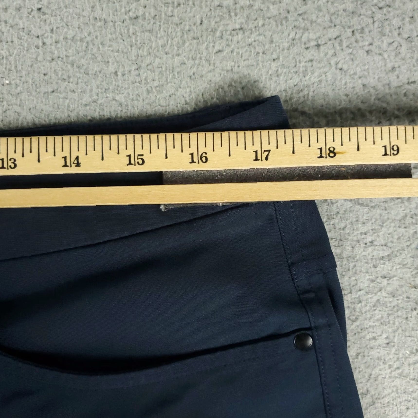 Lululemon Lululemon ABC Chino Pants Mens 34x33 Blue Flat Front Regular Fit Size US 34 / EU 50 - 4 Thumbnail