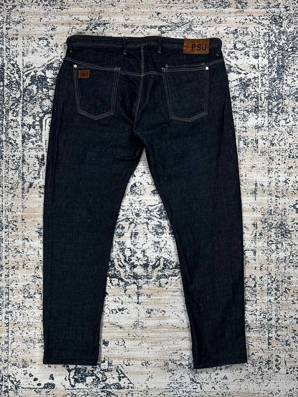 Paul Smith Paul Smith Dark Wash Fading Denim Taper Jeans Size US 38 / EU 54 - 13 Thumbnail