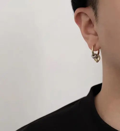 Jewelry Retro punk earrings Size ONE SIZE - 1 Thumbnail