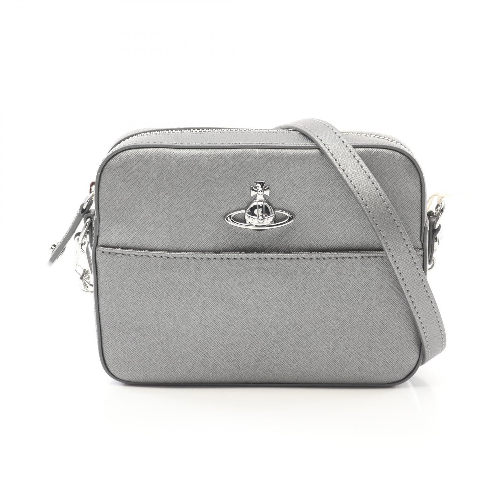 Vivienne Westwood Vivienne Westwood Red Label Saffiano Camera Bag Leather Shoulder Bag Leather Shoulder Bag 4303006441214P401 in Grey, Women's
